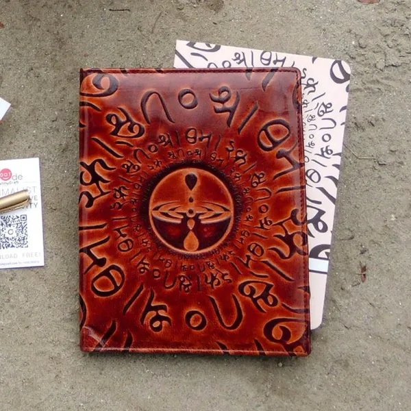 Reusable_A5_Notebook_Organiser_-_Lost_Indic_Script-_Kaithi_/_Mindfulness