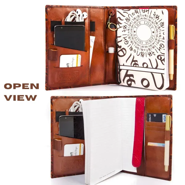 Reusable_A5_Notebook_Organiser_-_Lost_Indic_Script-_Kaithi_/_Mindfulness