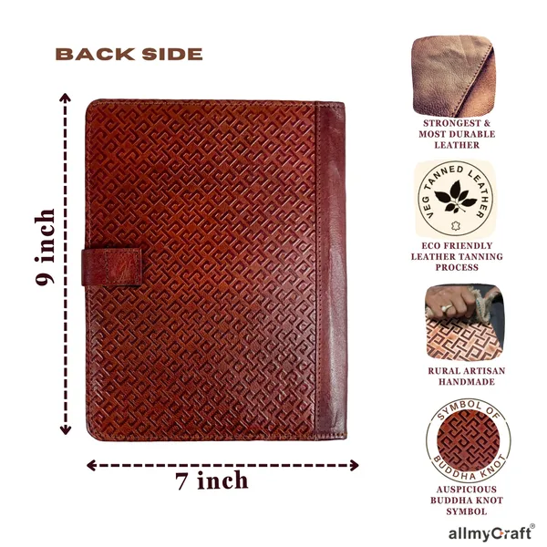 Reusable_A5_Notebook_Cover-Eternity_Knot