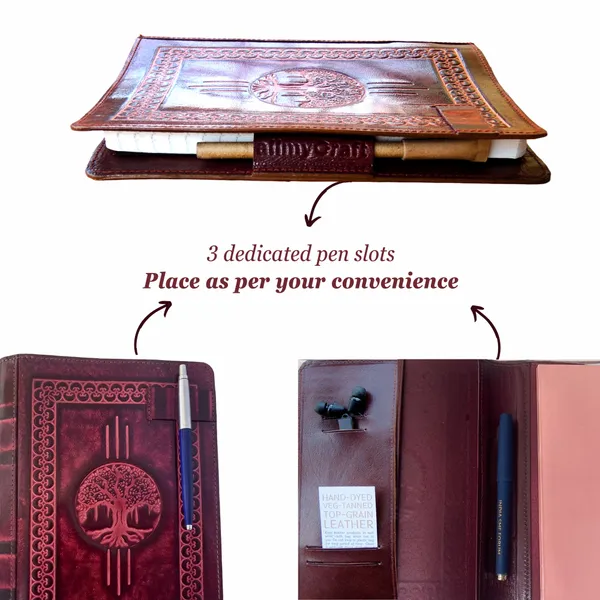 Reusable_A5_Notebook_Cover__-_Fibonacci-_Sacred_Geometry_/_Tree_of_Life