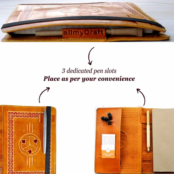 Reusable_A5_Notebook_Cover__-_Fibonacci-_Sacred_Geometry_/_Reduce_Reuse_Recycle