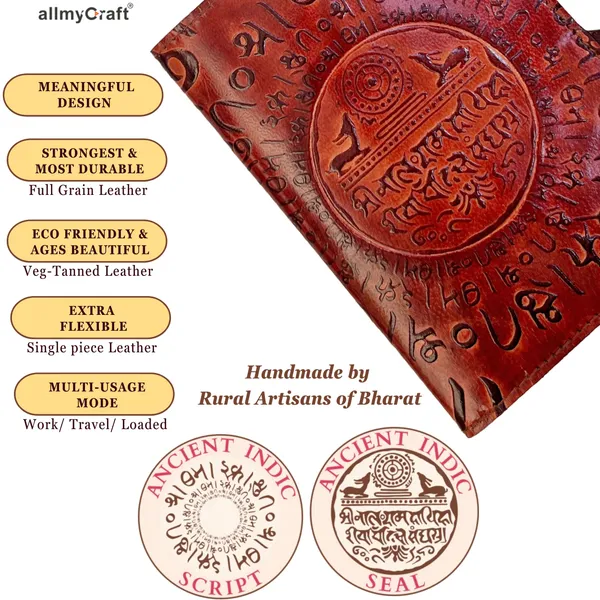 Multi_Use_Passport_Holder__-_Lost_Indic_Script-_Kaithi_/_Nalanda_Seal-_Lost_Indic_Seal