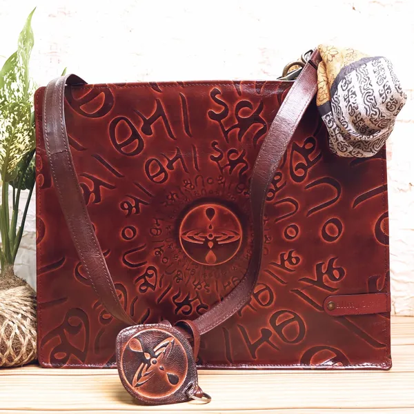 Tote_Bag_-_Lost_Indic_Script-_Kaithi_/_Mindfulness