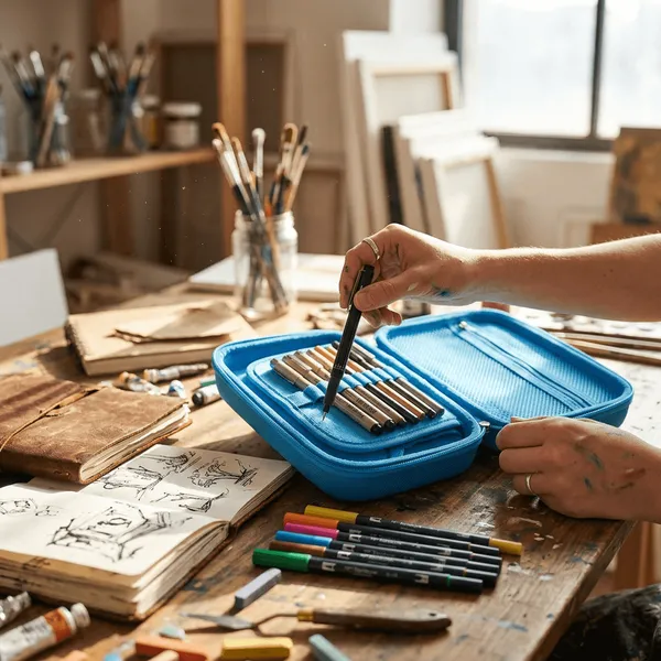 Stationery_Pouch_3d_Premium_Large_Capacity_Multi_Compartment_Case_For_Kids_Default_Title