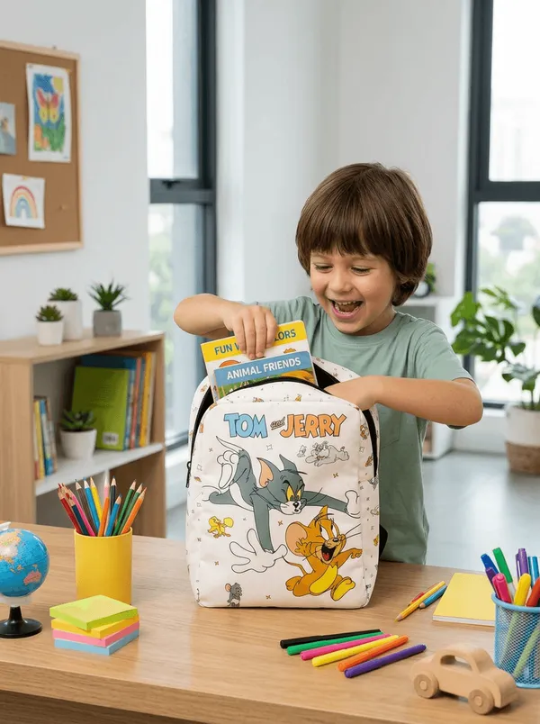 Backpack_Tom_Jerry_Kids_Class_Pre_Nursery_To_Class_7_Freesize_Default_Title