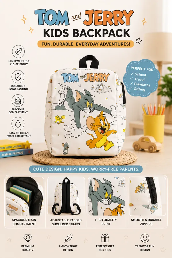Backpack_Tom_Jerry_Kids_Class_Pre_Nursery_To_Class_7_Freesize_Default_Title