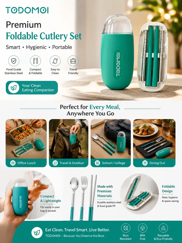 Foldable_Cutlery_Set_Eaisly_Portable_Premium_Stainless_Steel_Default_Title