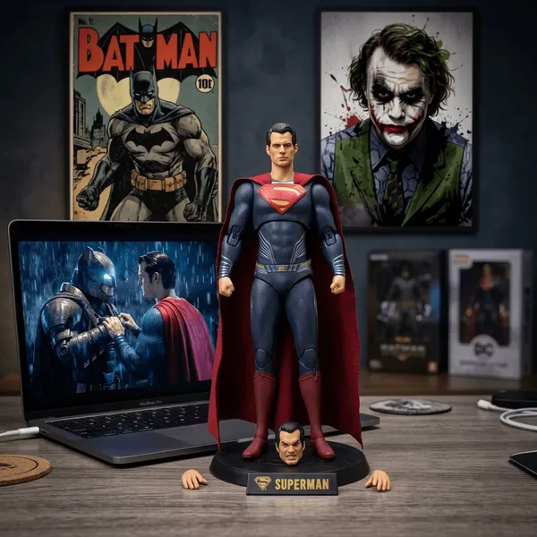 Anime_Super_Man_Of_Steel_Premium_21_Cm_With_Extra_1_Laser_Eye_Head_2_Hands_Default_Title