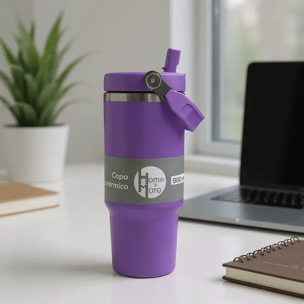 Bottle_900ml_Insulated_Travel_Tumbler_Double_Wall_Stainless_Steel_Flask_With_Carry_Loop_Lavender_Default_Title