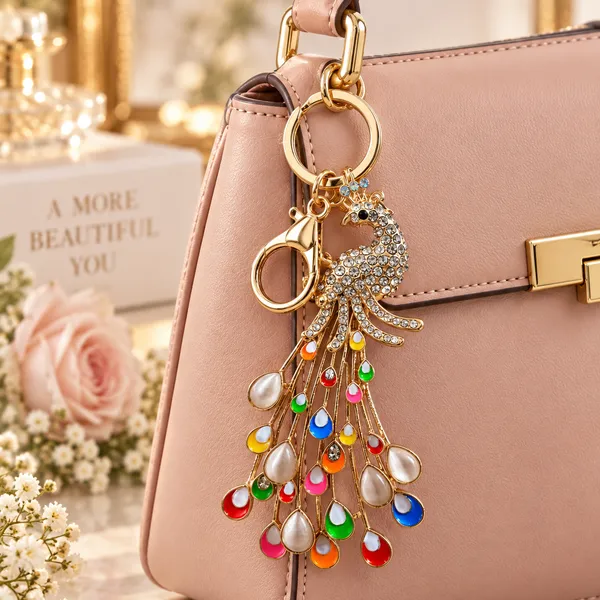 Keychain_Royal_Multicolor_Peacock_Crystal_Keychain_Default_Title