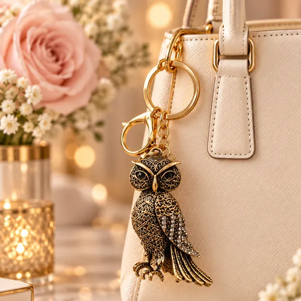 Keychain_Vintage_Owl_Crystal_Keychain_Default_Title