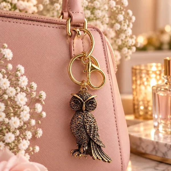 Keychain_Vintage_Owl_Crystal_Keychain_Default_Title
