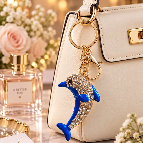Keychain_Sparkling_Blue_Dolphin_Crystal_Keychain_Default_Title