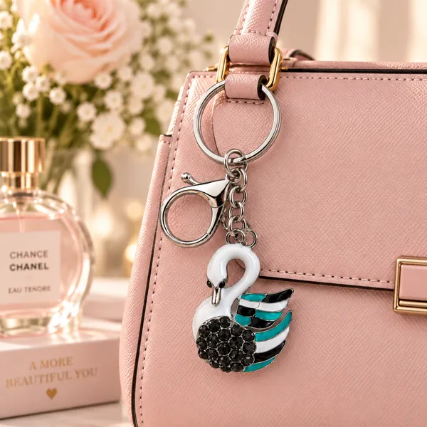 Keychain_Elegant_Swan_Crystal_Keychain_Default_Title