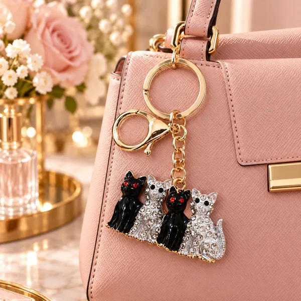 Keychain_Cat_Squad_Bling_Keychain_Bag_Charm_Default_Title