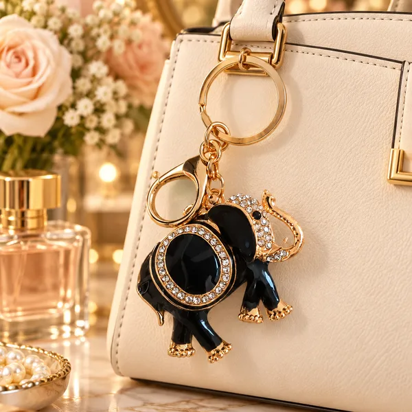 Keychain_Midnight_Elephant_Bling_Keychain_Bag_Charm_Default_Title