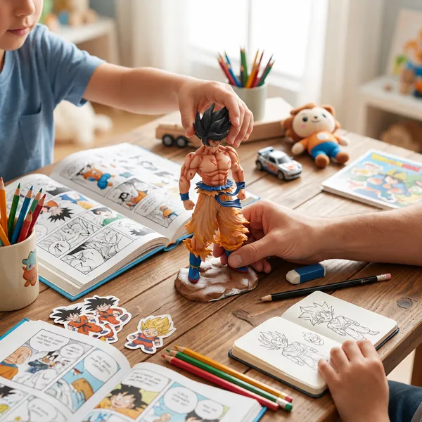 Anime_Golden_Saiyan_Warrior_Premium_Anime_Action_Figure_Battle_Edition_Default_Title