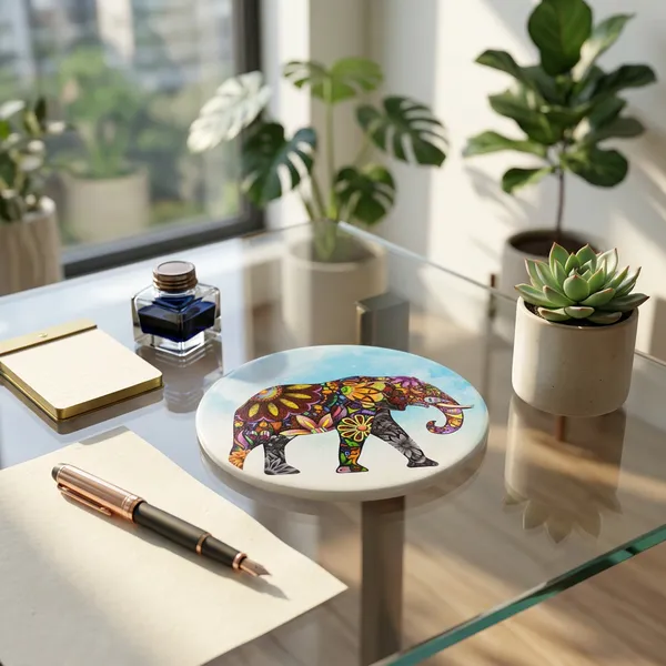 Magnet_Boho_Elephant_Mandala_Fridge_Magnet_Size_7_7_Cm_Default_Title