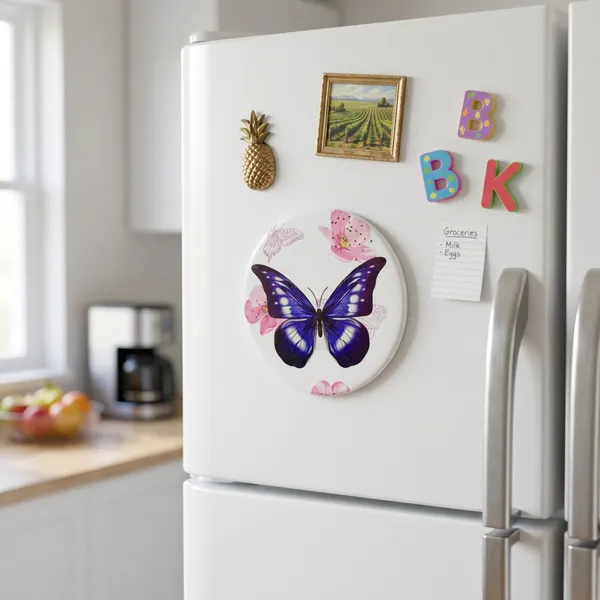 Magnet_Purple_Butterfly_Floral_Fridge_Magnet_Size_7_7_Cm_Default_Title