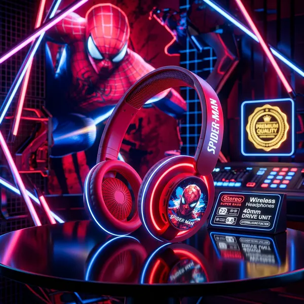 Anime_Web_Hero_Wireless_Headphones_Red_Ah_606e_Default_Title