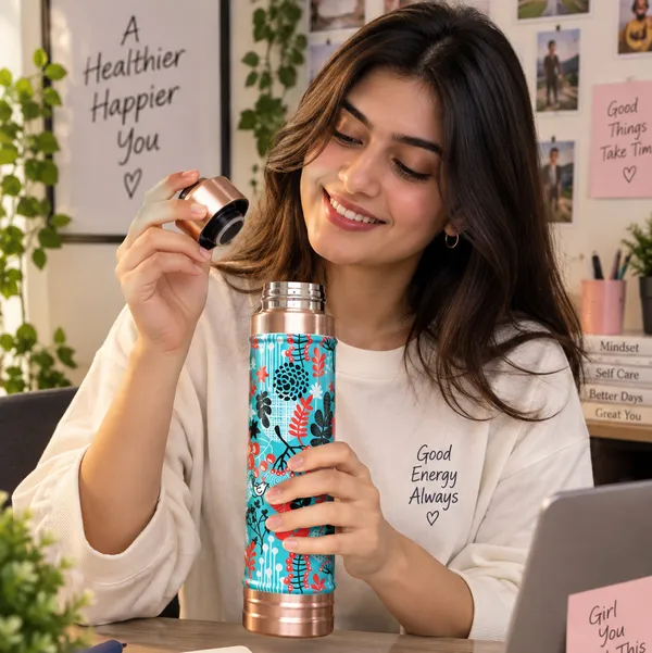 Bottle_Premium_Turquoise_Floral_Bottle_Tumbler_Gift_Set_750_Ml_Bottle_With_Matching_Cup_Default_Title