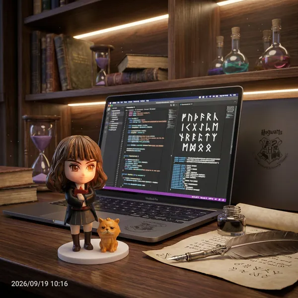 Anime_Magic_Academy_Girl_With_Cute_Pet_Figurine_Default_Title