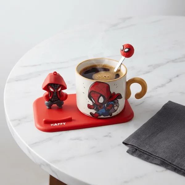 M_N_Premium_Ceramic_Coffee_Mug_Tray_Set_Stir_Collectible_Figure_Default_Title