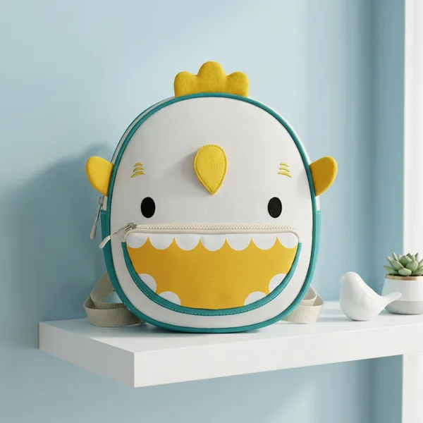 Backpack_Cute_Chicken_Face_3d_Kids_Default_Title