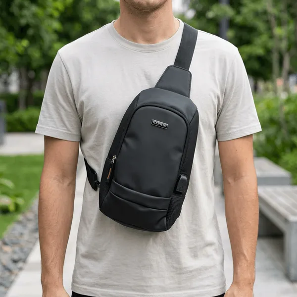 Chest_Bag_Unisex_Black_Crossbody_Chest_Bag_Large_Size_With_Adjustable_Strap_Default_Title