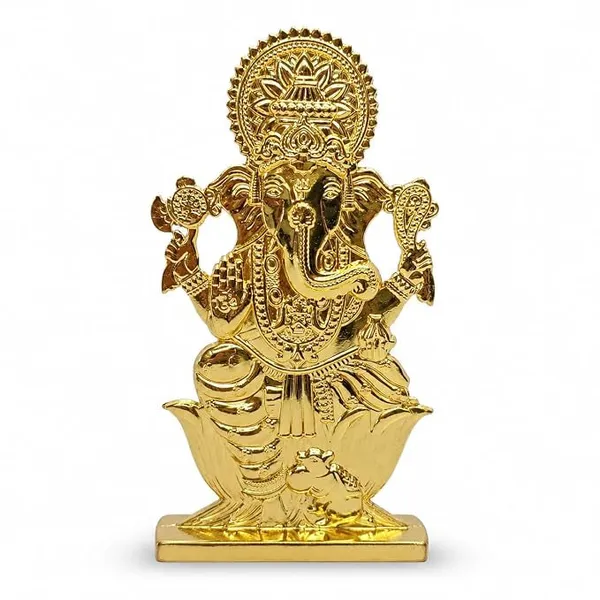 Idol_Divine_Blessings_Premium_Gold_Plated_Lord_Ganesha_Default_Title