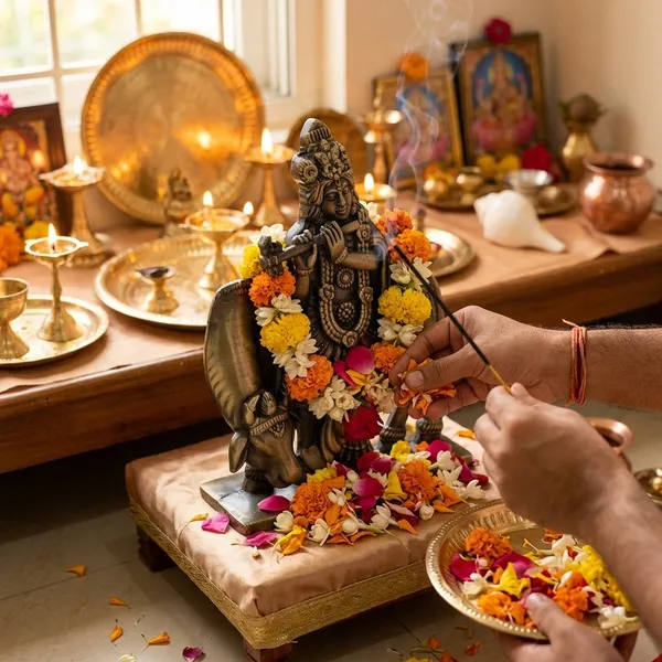 Idol_Lord_Krishna_Playing_The_Bansuri_Flute_Default_Title