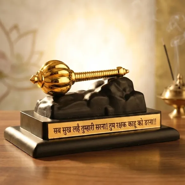 Idol_Gold_Plated_Lord_Hanuman_Gada_Mace_Default_Title