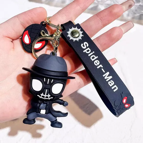 Keychain_Pider_Man_Noir_3d_Silicone_Default_Title