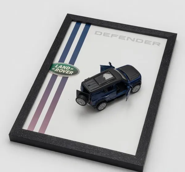 Car_Frame_With_Car_Collection_Defender_Car_Size_1_43_Frame_Size_8_6_Inch_Default_Title