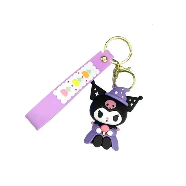 Keychain_Kuromi_3d_Rubber_And_Silicone_Character_Default_Title