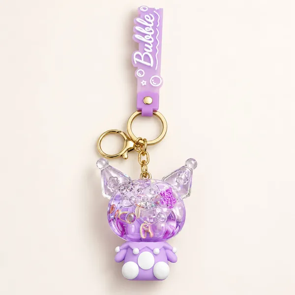 Keychain_Floating_Liquid_And_Quicksand_Acrylic_Multicolor_Purple
