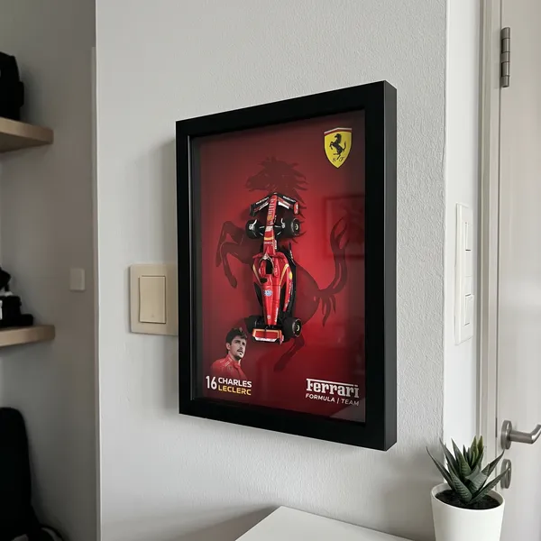 Car_Frame_Ferrari_Charles_Leclerc_With_F1_Car_Default_Title