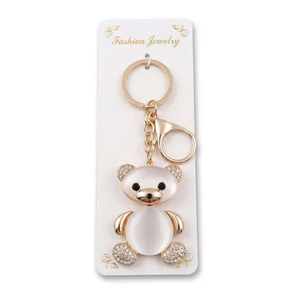 Keychain_Pearl_Glow_Teddy_Bear_Bag_Charm_White_Gold_Tone_Default_Title