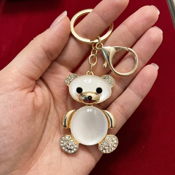 Keychain_Pearl_Glow_Teddy_Bear_Bag_Charm_White_Gold_Tone_Default_Title