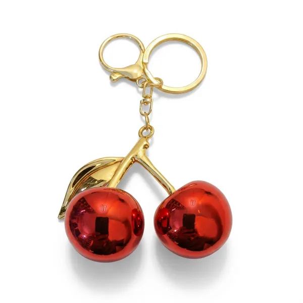 Keychain_Cherry_Shine_Bag_Charm_Metallic_Red_Gold_Tone_Default_Title