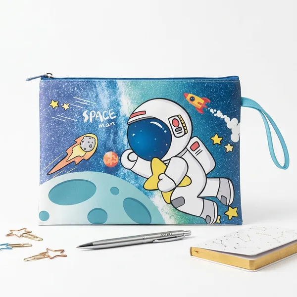 Document_Pouch_Astronaut_Themed_A4_Zipper_Default_Title
