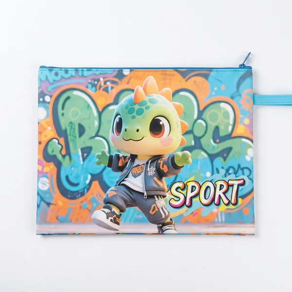 Document_Pouch_Sporty_Dinosaur_A4_Default_Title