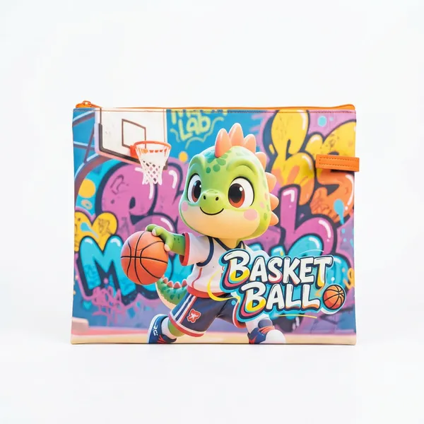 Document_Pouch_Basketball_Dinosaur_A4_Default_Title