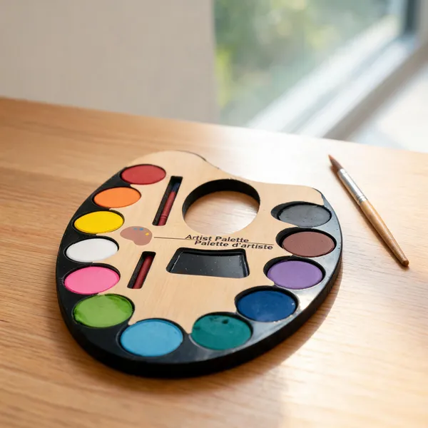 12-Color_Artist_Paint_Palette_With_Brush