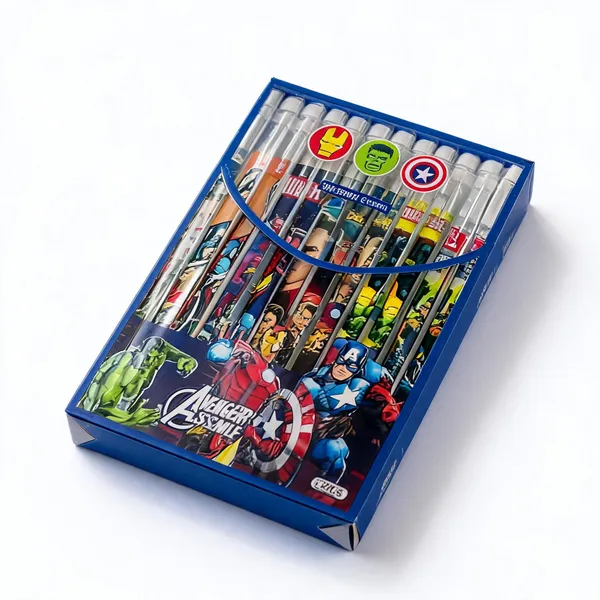 Avengers_Marvel_Characters_Gel_Pen_Set_Of_12