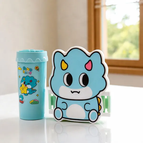 Dinosaur_Plastic_Snack_Container_Set_With_Water_Bottle_Pack_Of_2