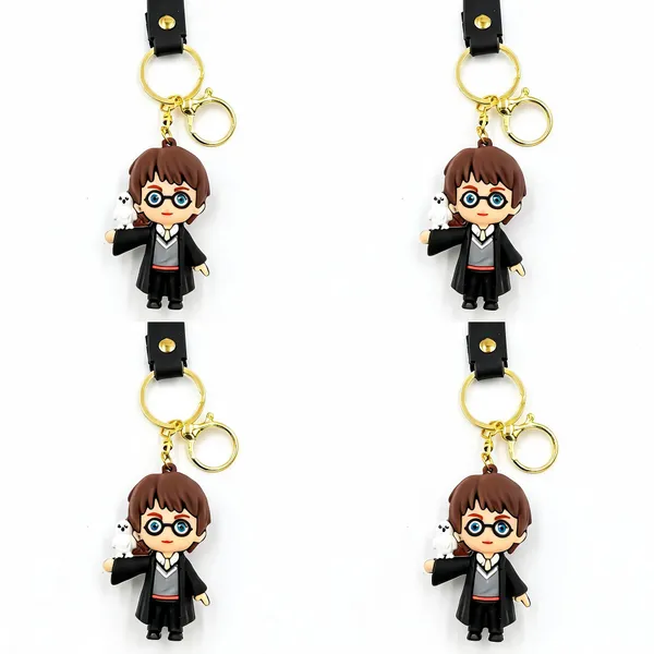 Wizard_Theme_Rubber_Plastic_Figurine_Keychain
