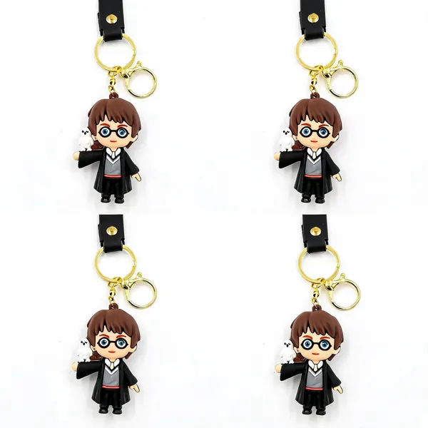 Wizard_Theme_Rubber_Plastic_Figurine_Keychain