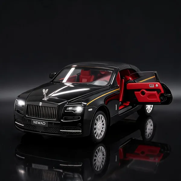 Rolls_Royce_Wraith_Black_Die-Cast_Collector_Car_Model_1:32