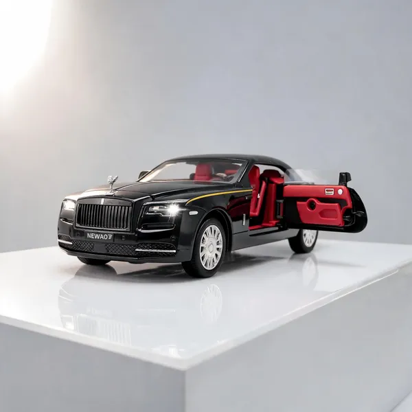 Rolls_Royce_Wraith_Black_Die-Cast_Collector_Car_Model_1:32
